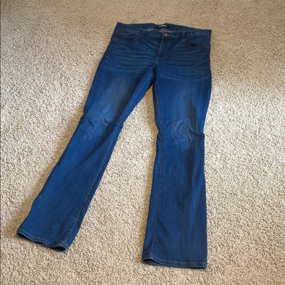 Barely Boot Express Jeans - size 14 LONG